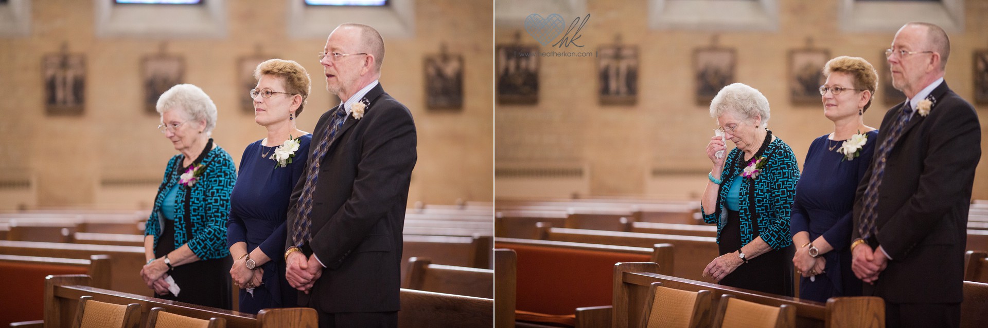 wedding photographs at Church of the Resurrection in Lansing MI- bride's entrance