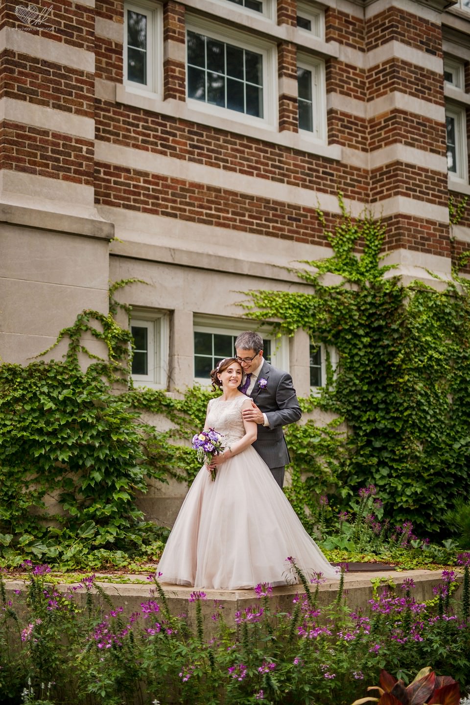Beal Gardens MSU wedding photos