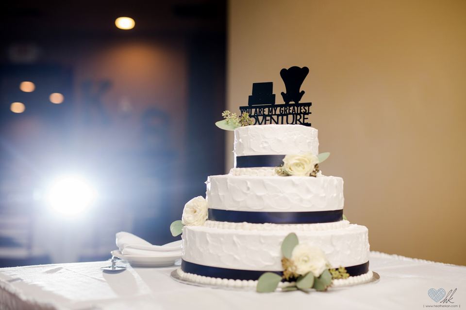Up themed wedding cake topper