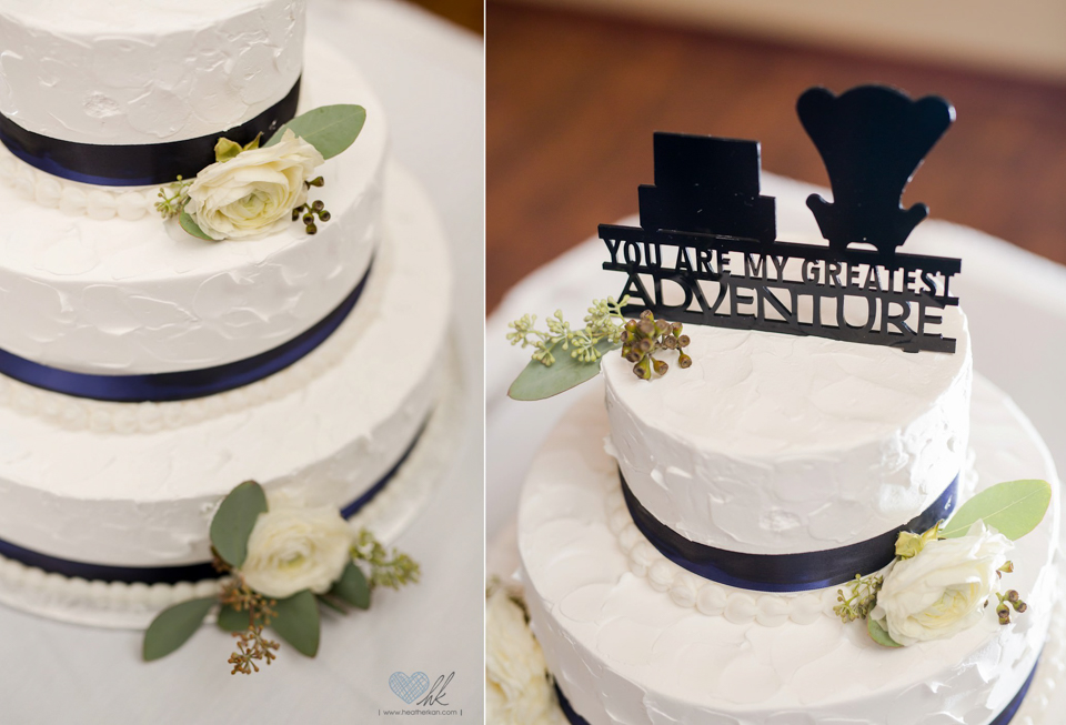Up themed wedding cake topper
