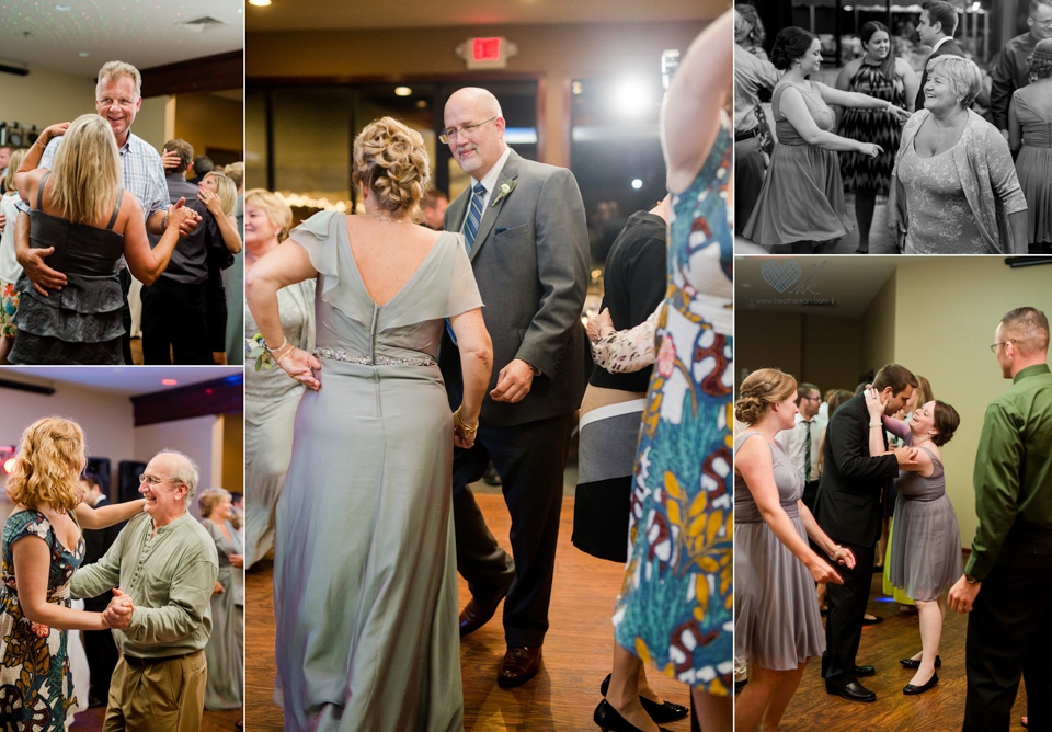 Stone Bridge Golf Club wedding reception dance floor photographs