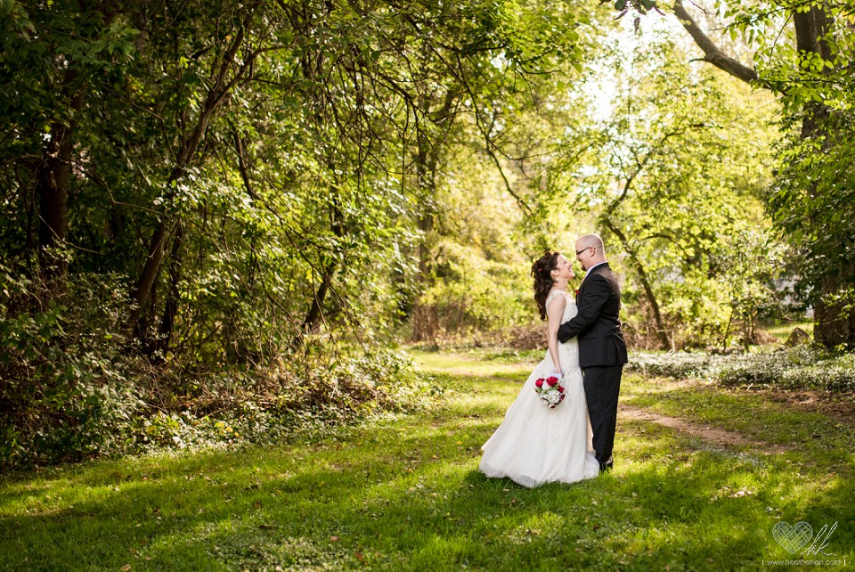 Grand Woods park wedding photographs Lansing