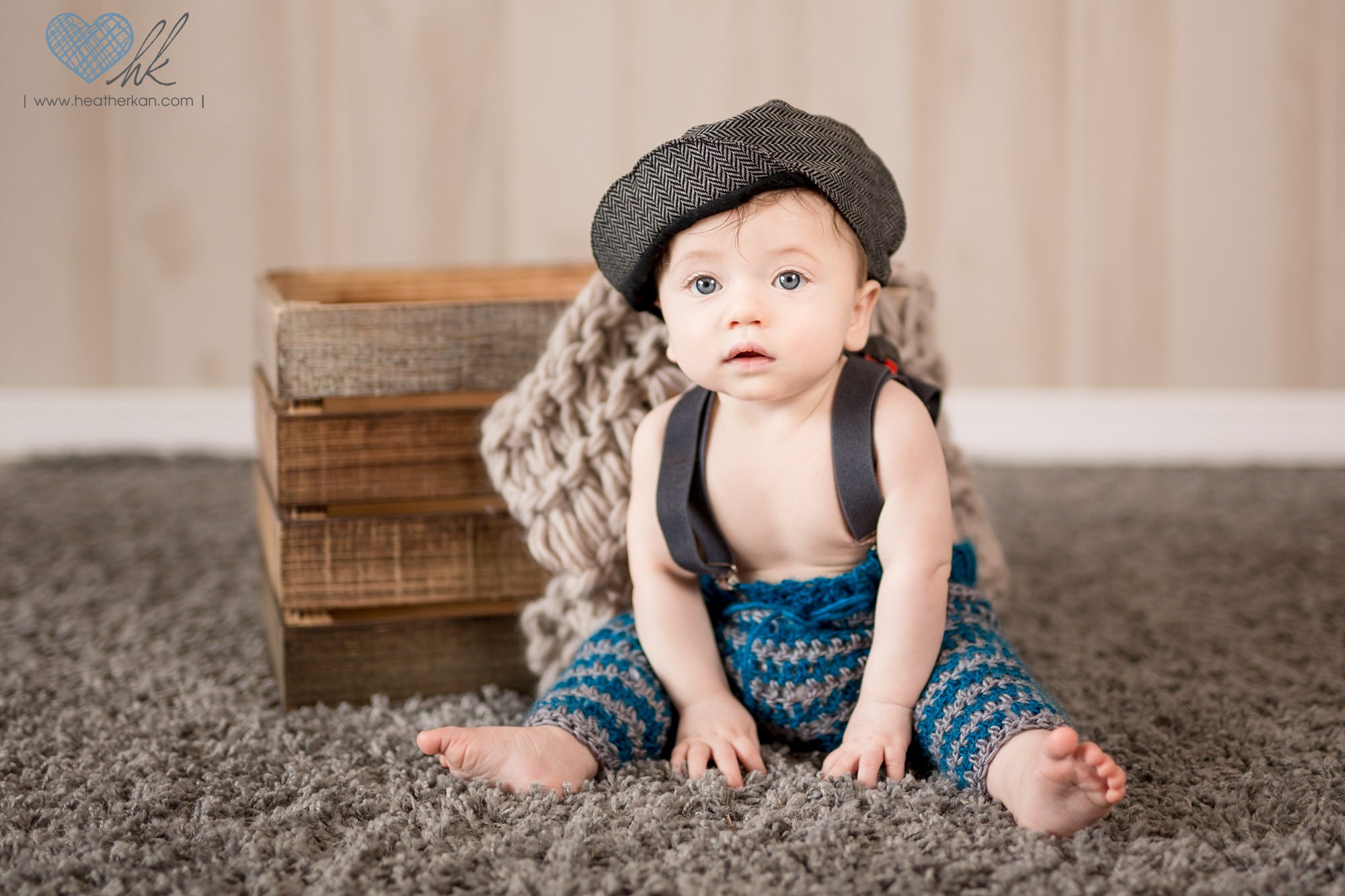 old man outfit on a 6 month old boy
