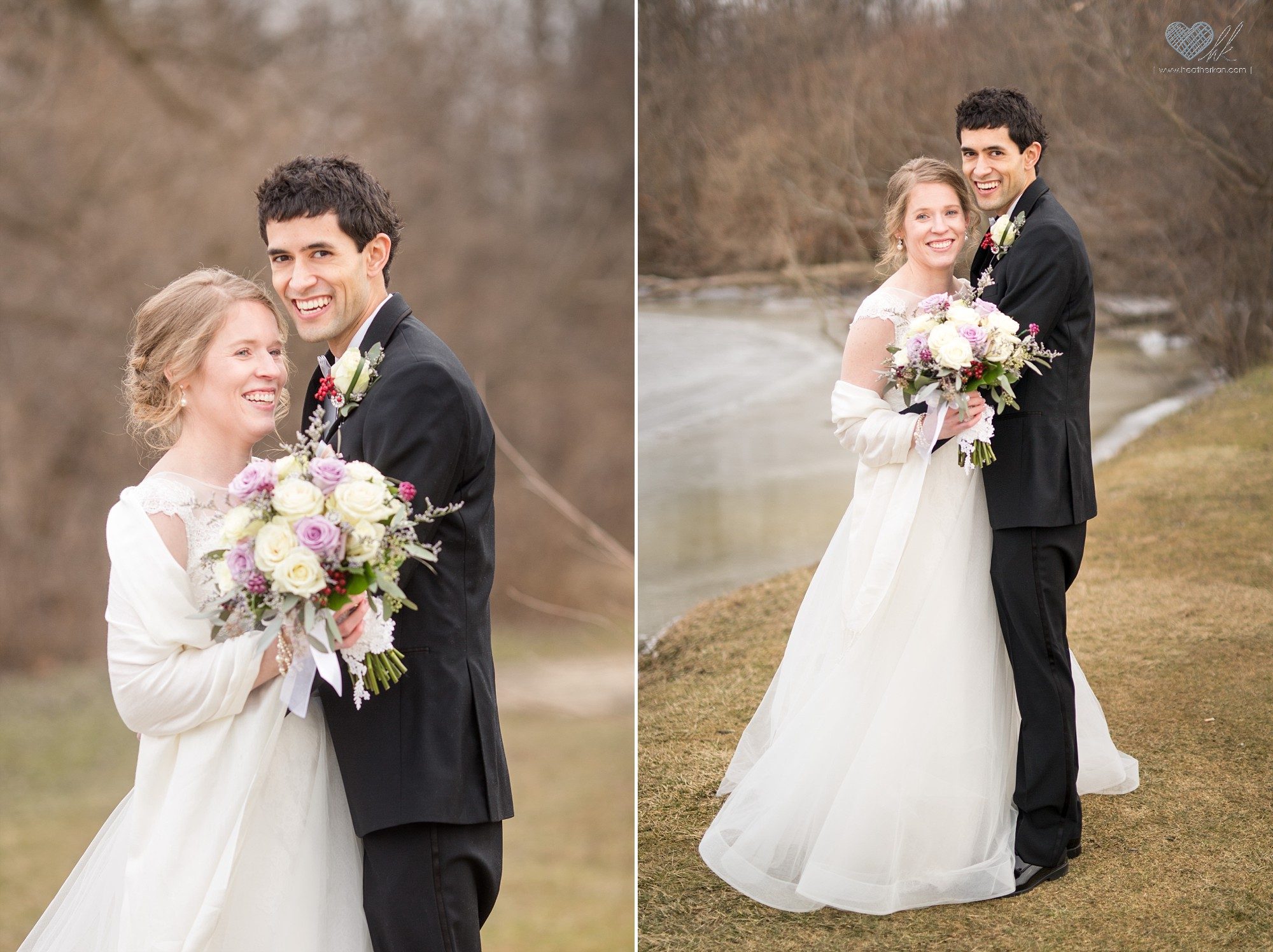 wedding photographs in Plymouth, Michigan
