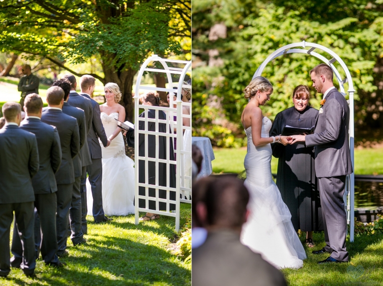 Chad And Stephanie Dow Gardens Wedding Photographs Lansing