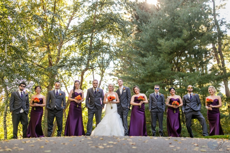 Chad And Stephanie Dow Gardens Wedding Photographs Lansing