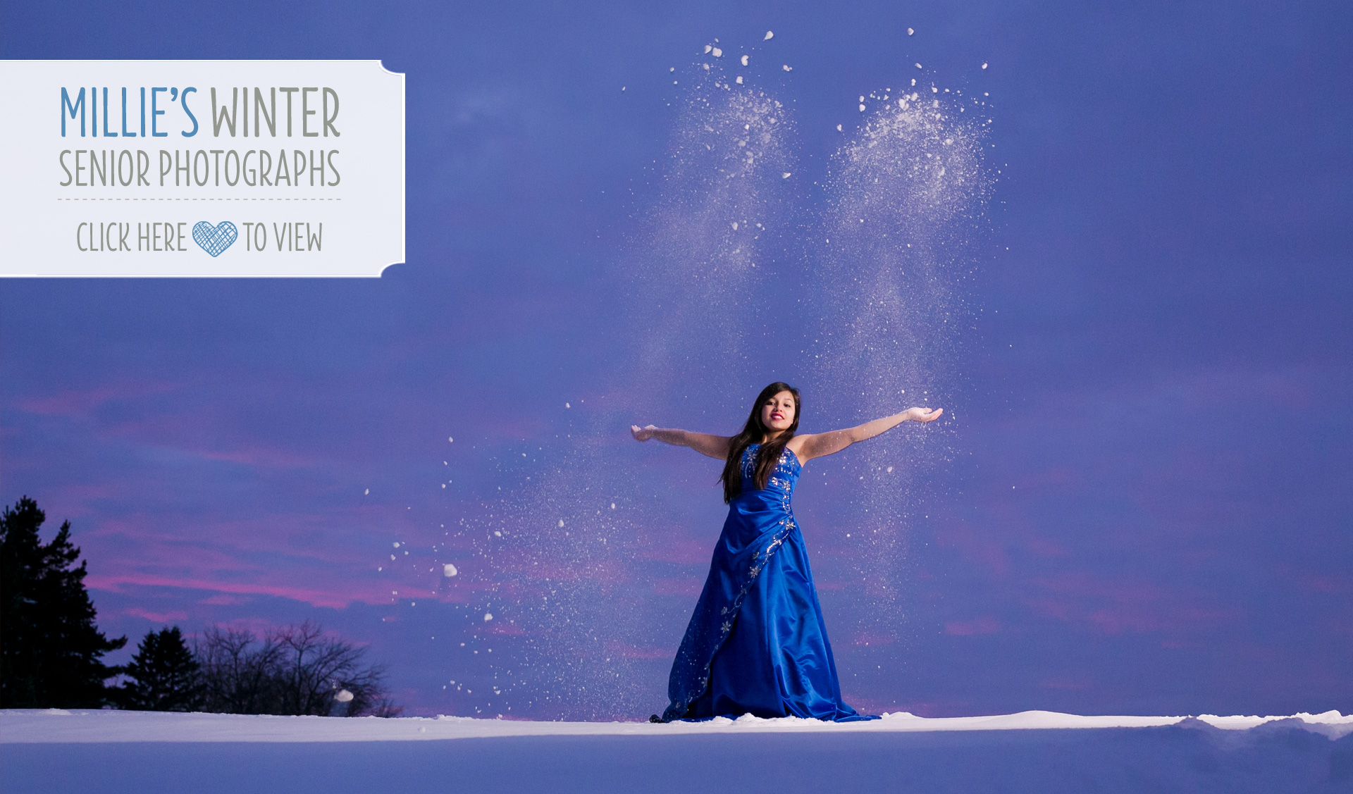 Millie L | Grand Ledge Winter Senior Photographs