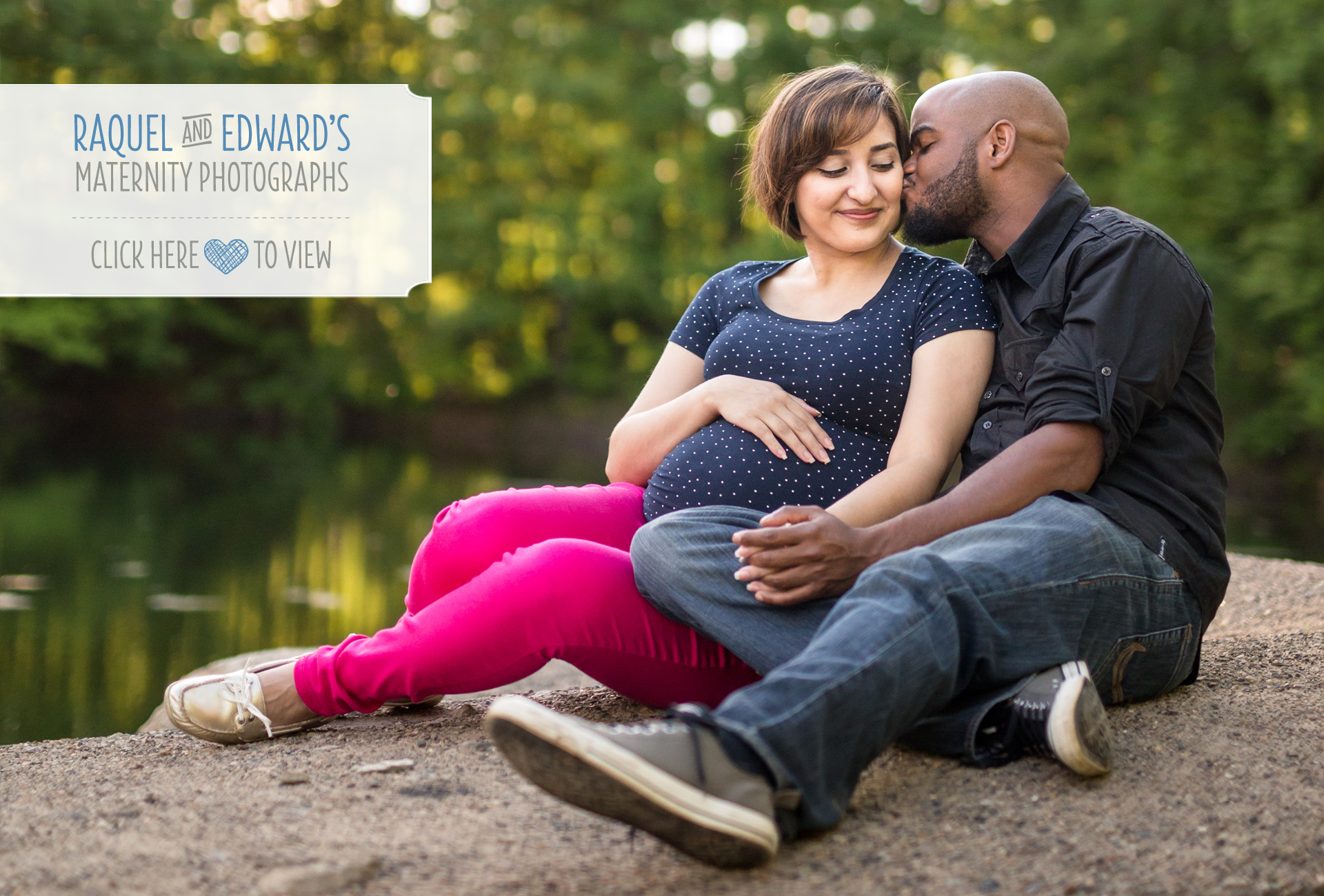 Edward and Raquel | Maternity Photographs at Lincoln Brick Park, Grand Ledge