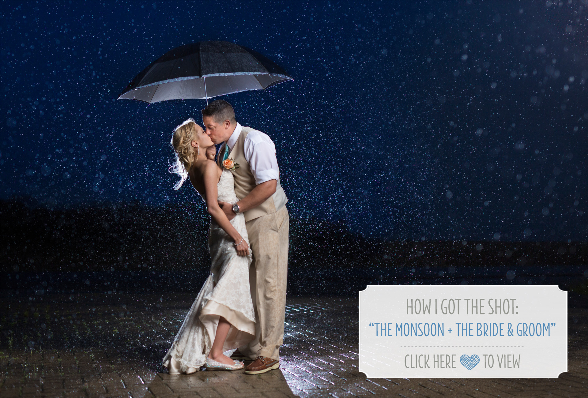 How I got the shot: The Monsoon & The Bride and Groom