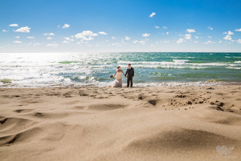 Michael And Rachael Beach Wedding In Grand Haven Lansing