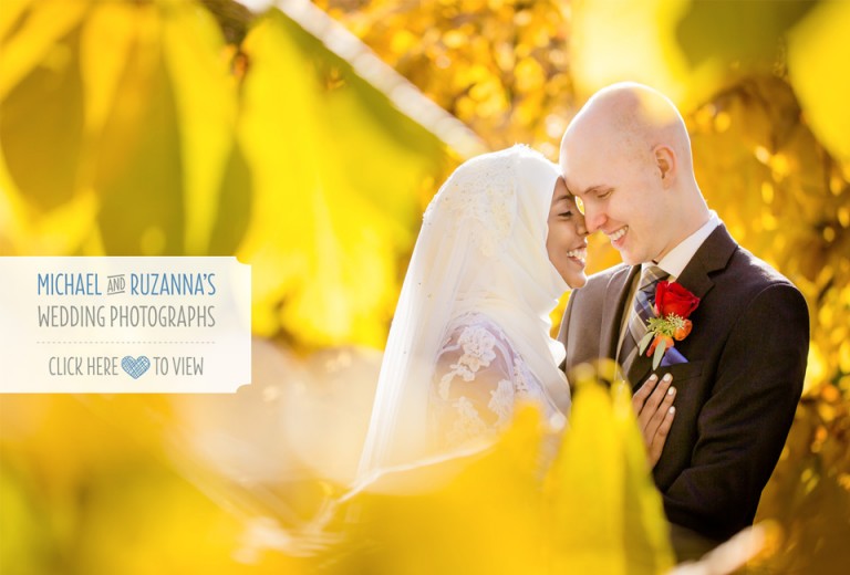 Michael and Ruzanna | Intimate Wedding at MSU Gardens, East Lansing