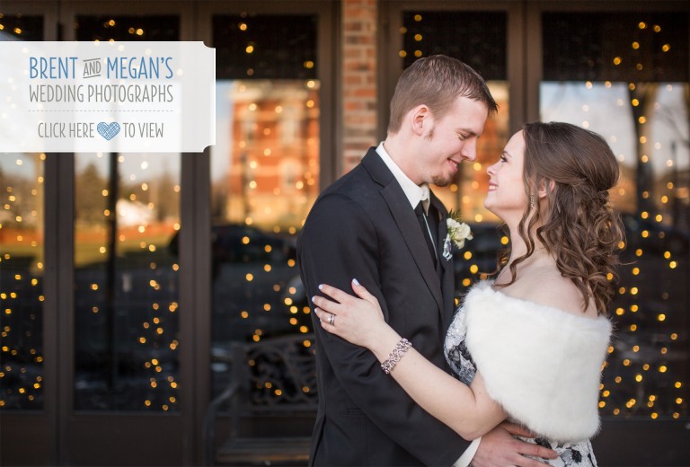 Brent and Megan | Winter Wedding in Howell, Michigan