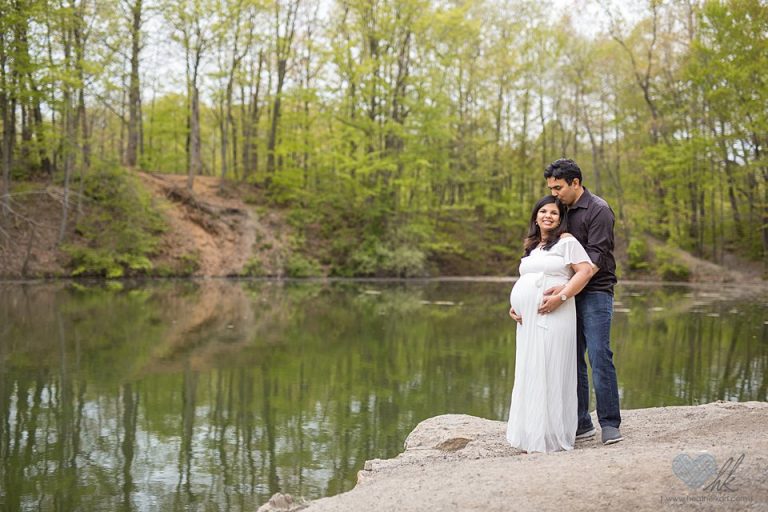 Maternity Portraits at Lincoln Brick Park, Grand Ledge