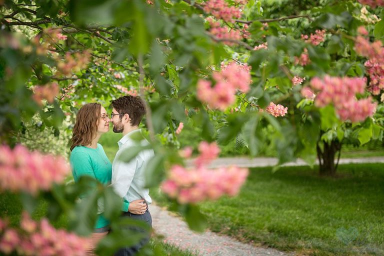 Brooke and Frank | Spring Engagement Session at Grand Valley State University