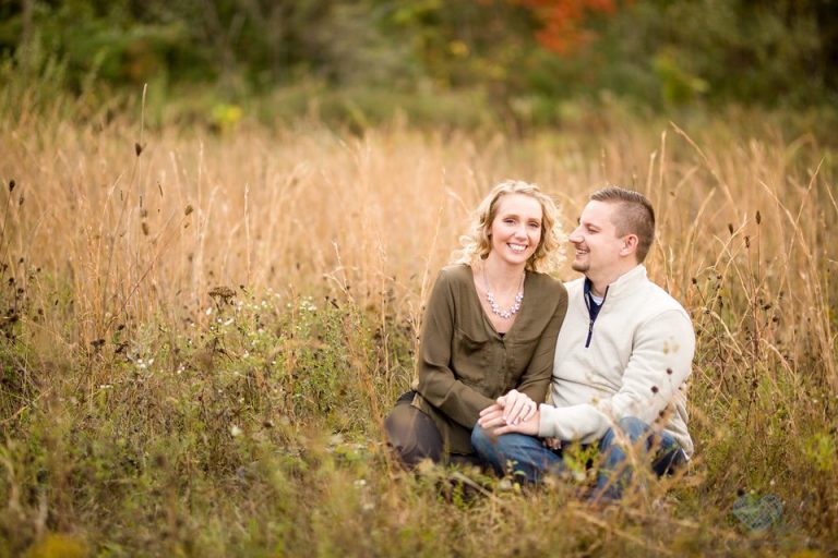 Kelsey and Ryan | Engagement Photographs in Grand Ledge