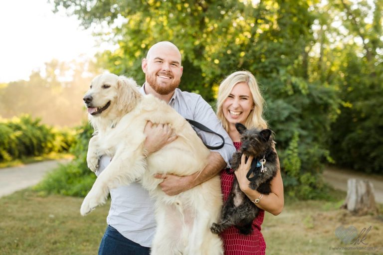 Liz and Tyler’s Engagement Session in Grand Ledge