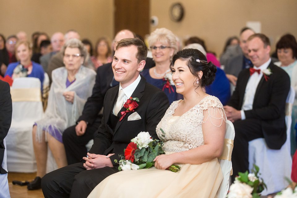 Okemos Conference Center wedding ceremony photographs 