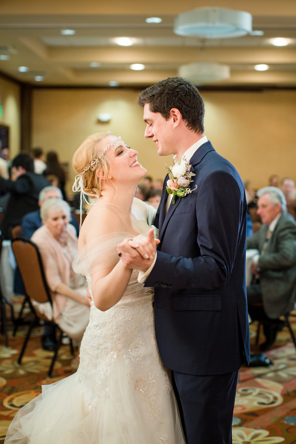 Wedding reception at the Holiday Inn  Airport rd, Jackson, Michigan