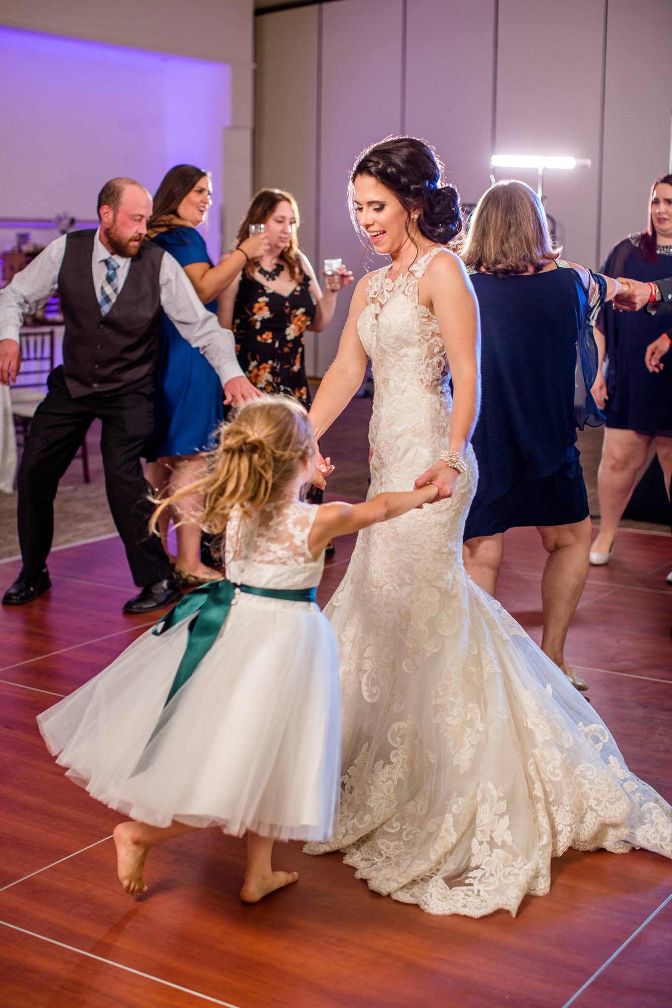 Kellogg Center wedding reception photographs