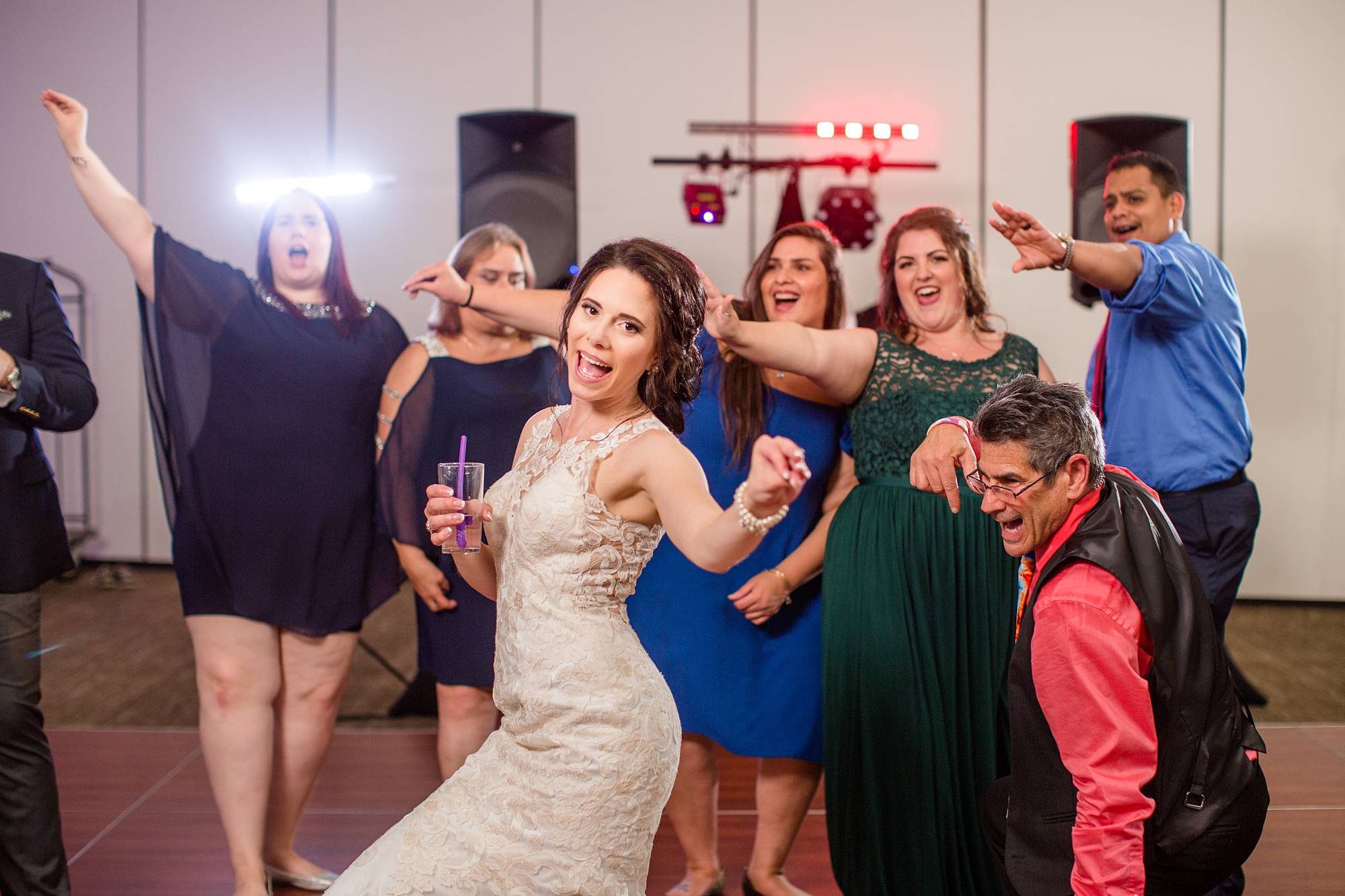 Kellogg Center wedding reception photographs