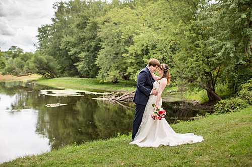 Intimate Wedding at the English Inn, Eaton Rapids // Sean and Dina