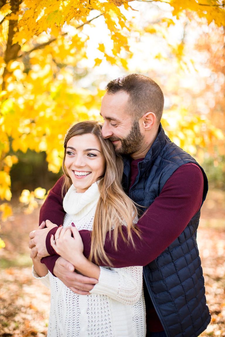 Fall Engagement Session // Myra and Nick