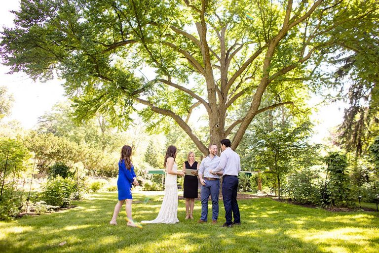 Colton and Patricia’s Micro Wedding at the MSU Wedding Tree