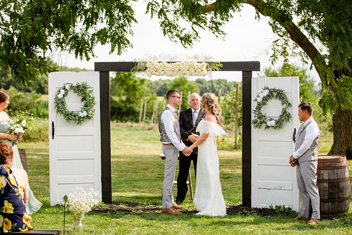 Cherry Barc Farm wedding photographer