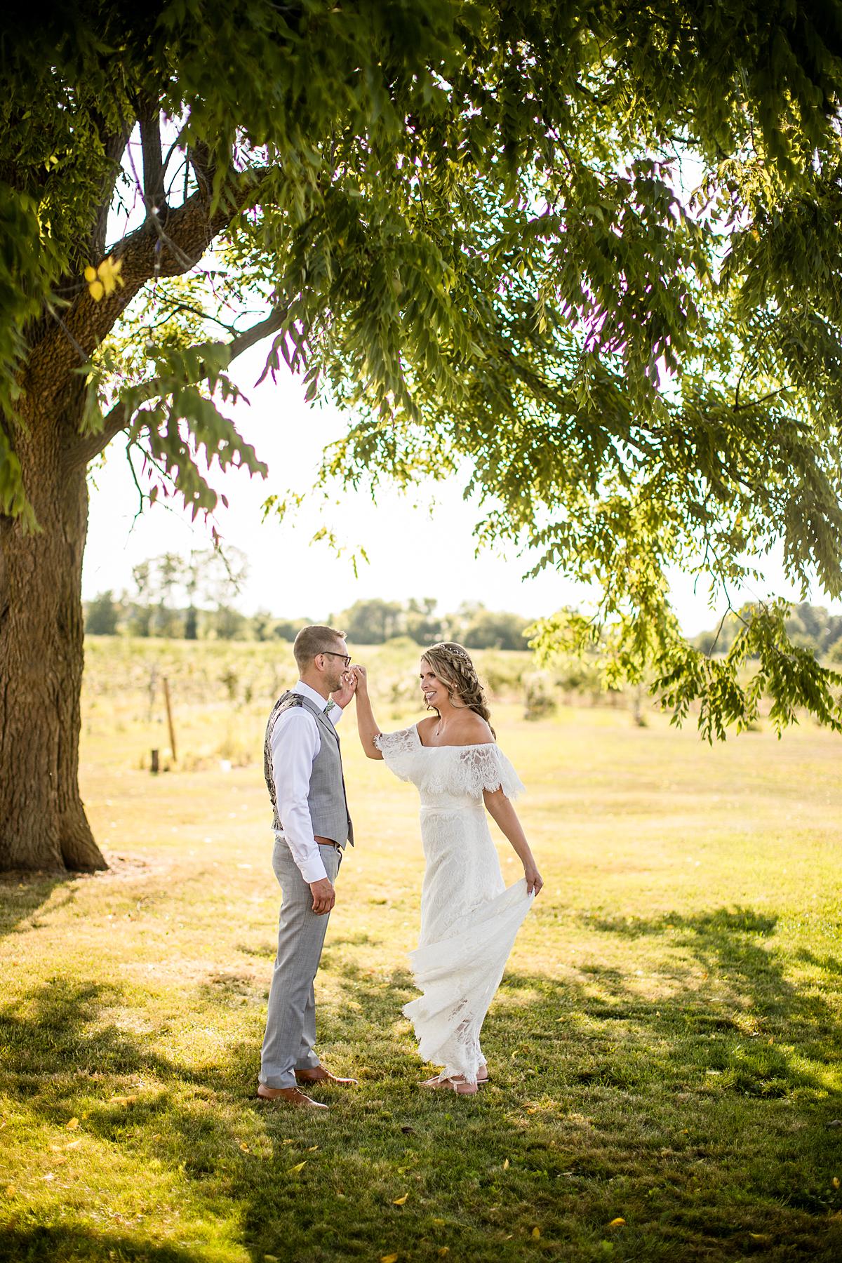 Cherry Barc Farm wedding photographs