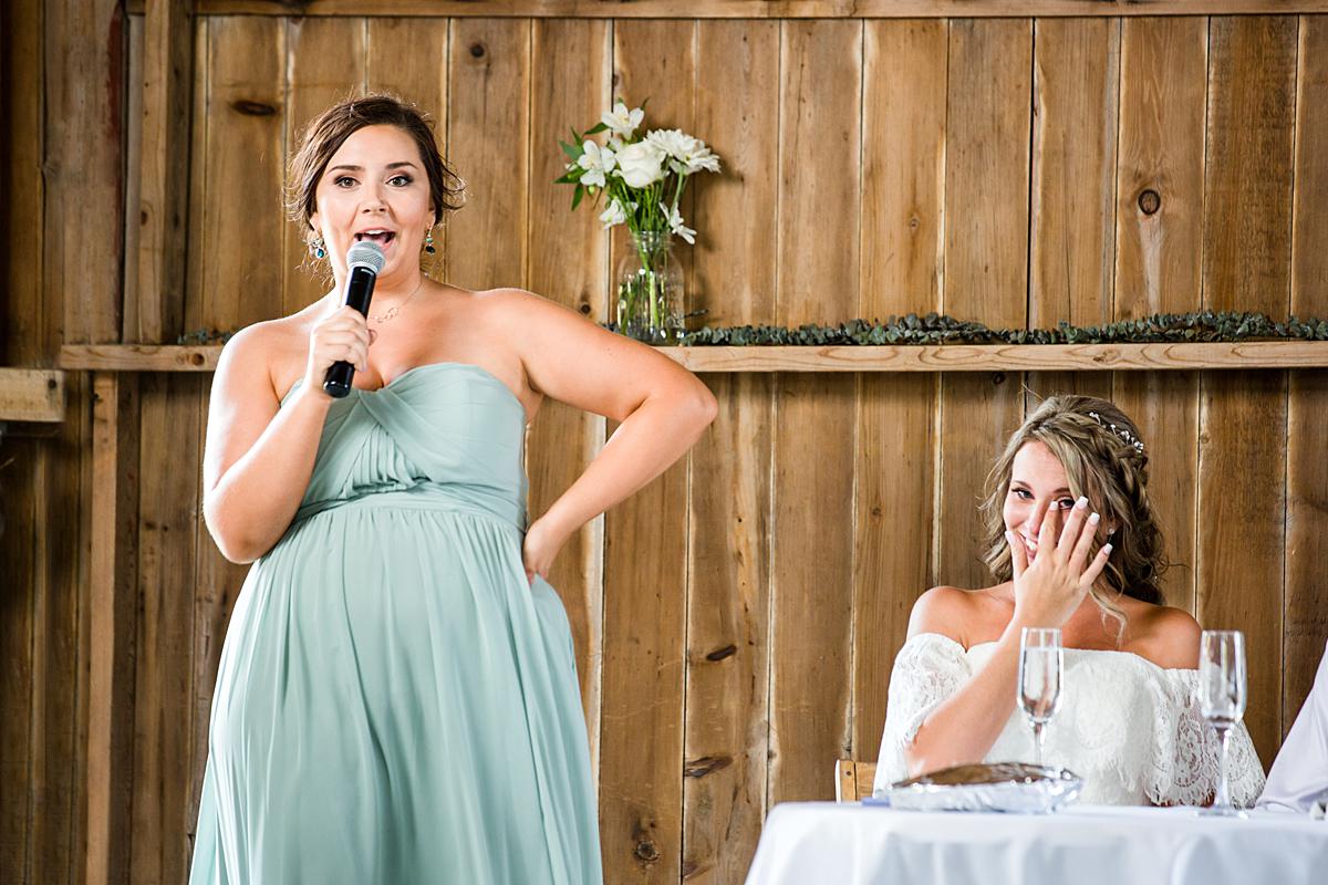 Cherry Barc farm barn reception