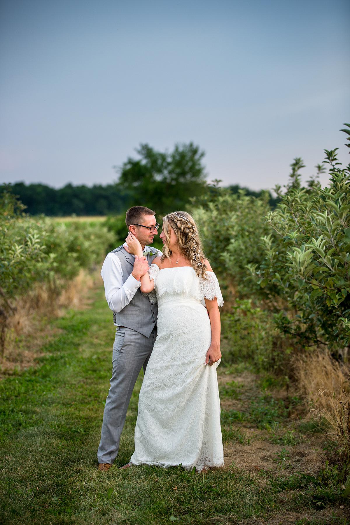 Cherry Barc farm wedding photographs