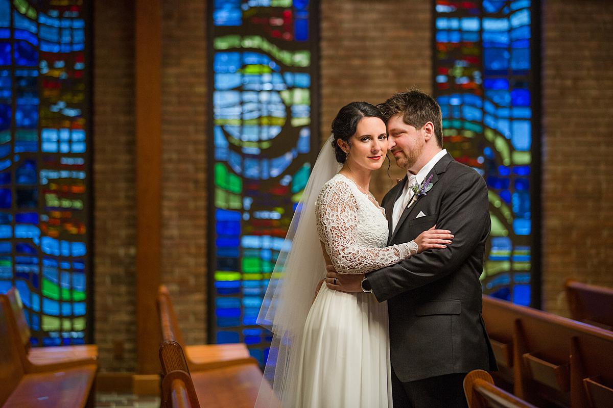 Our Lady of Victory in Northville Michigan wedding ceremony photographs