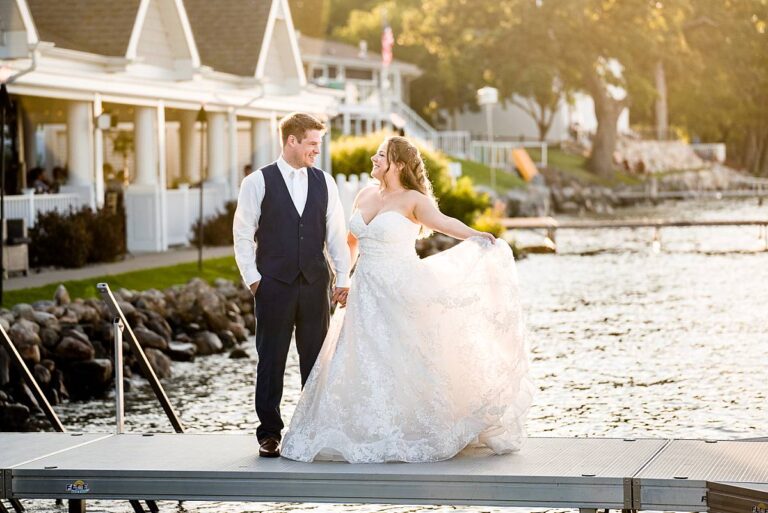 Jenae and Tyler // Wedding at Bay Pointe Harbor