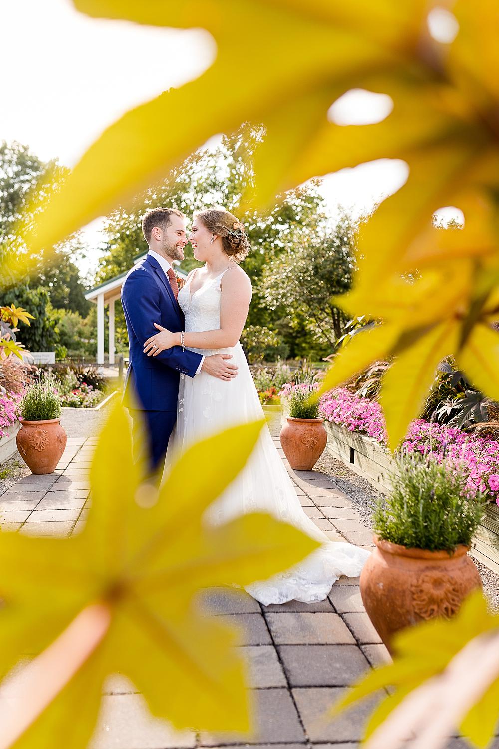 Wedding photographs on MSU campus