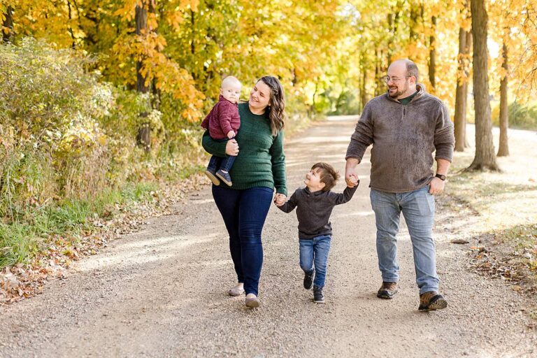 Fuller Fall Family Session in Grand Ledge