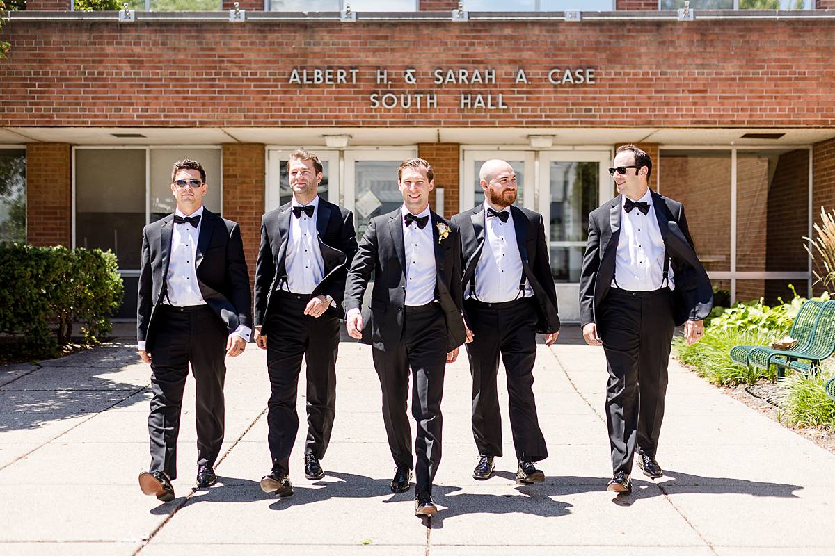 Michigan State University Wedding photographs at Albert H & Sarah A Case South Hall